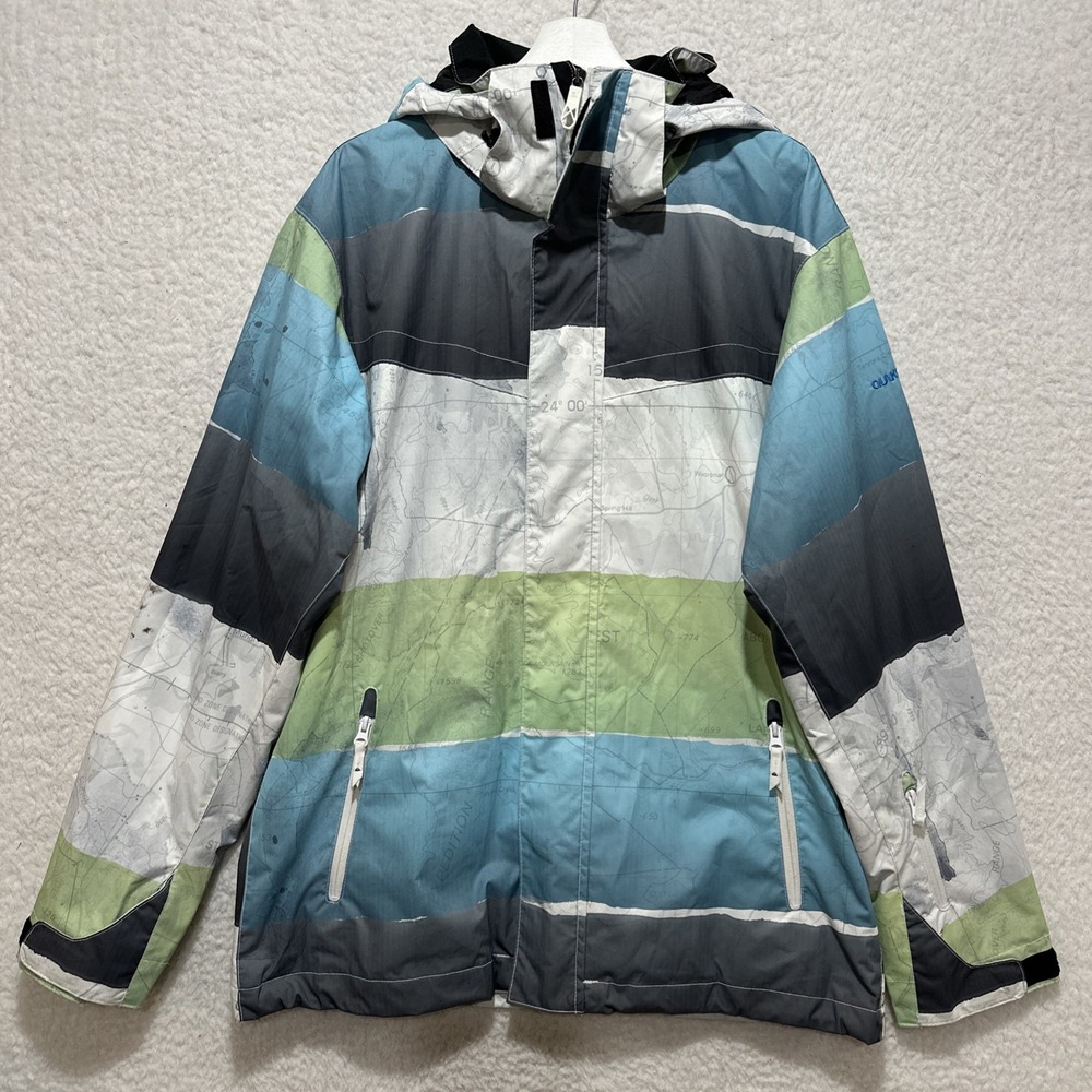 Quiksilver Jacket Men's Snowboard Utility Collection 8.000MM QuikTech Size M